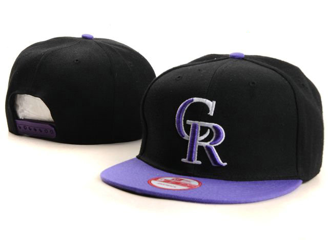 MLB Colorado Rockies Snapback Hat NU02
